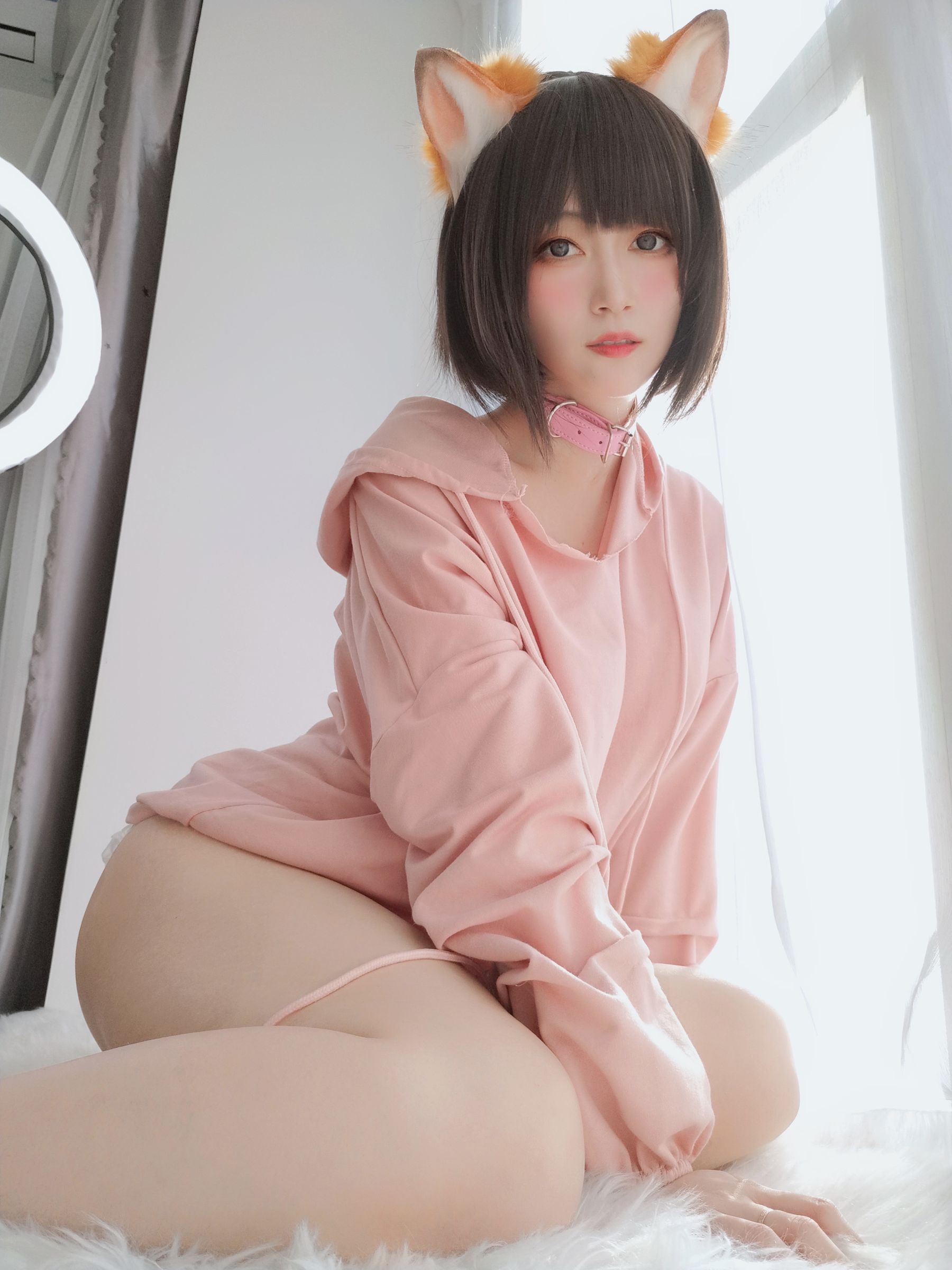 [COS写真]小姐姐白银81–粉红狐狸插图5